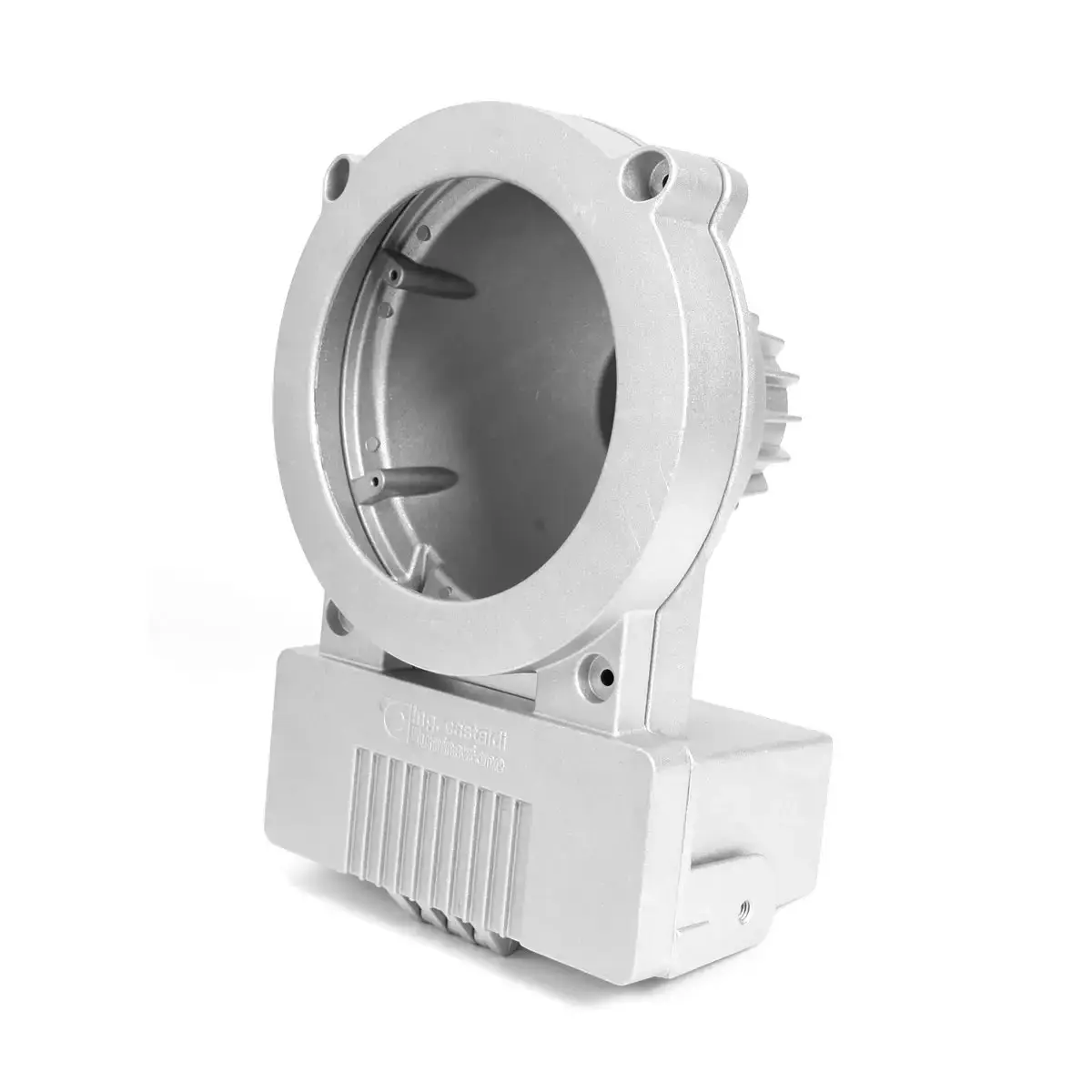 Corpo telaio lampada in alluminio pressofuso per illuminazione tecnica di precisione