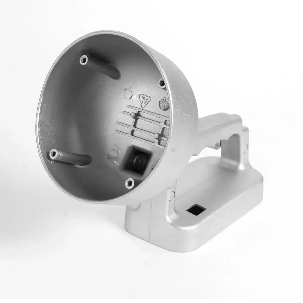 Impugnatura e corpo ottico per pila professionale in alluminio pressofuso di alta precisione