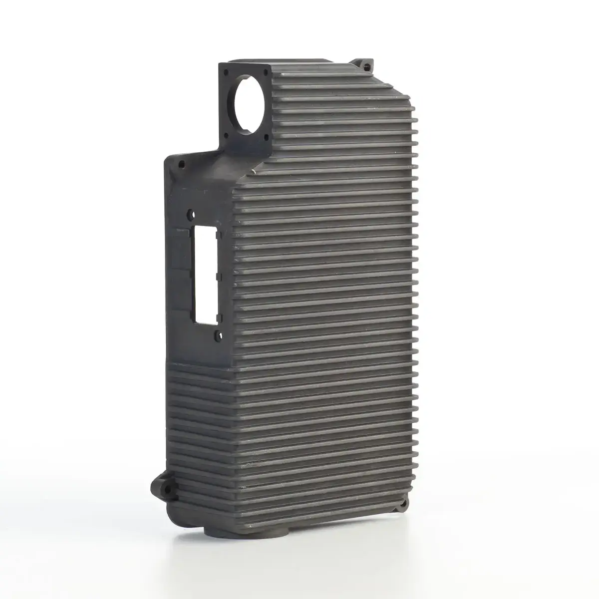 Scatola componenti in alluminio pressofuso con dissipatore alettato per elettronica industriale